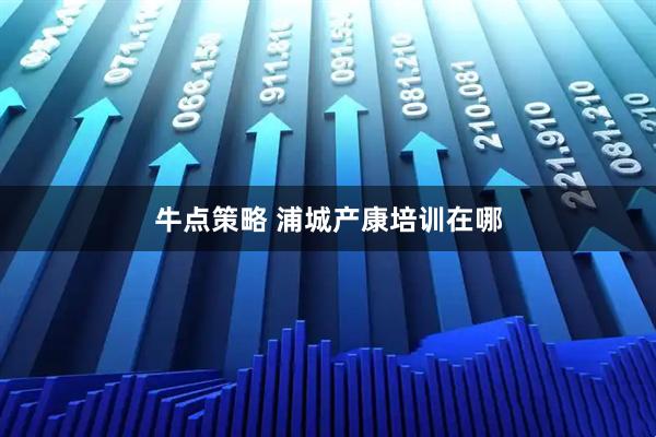 牛点策略 浦城产康培训在哪