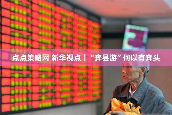 点点策略网 新华视点｜“奔县游”何以有奔头